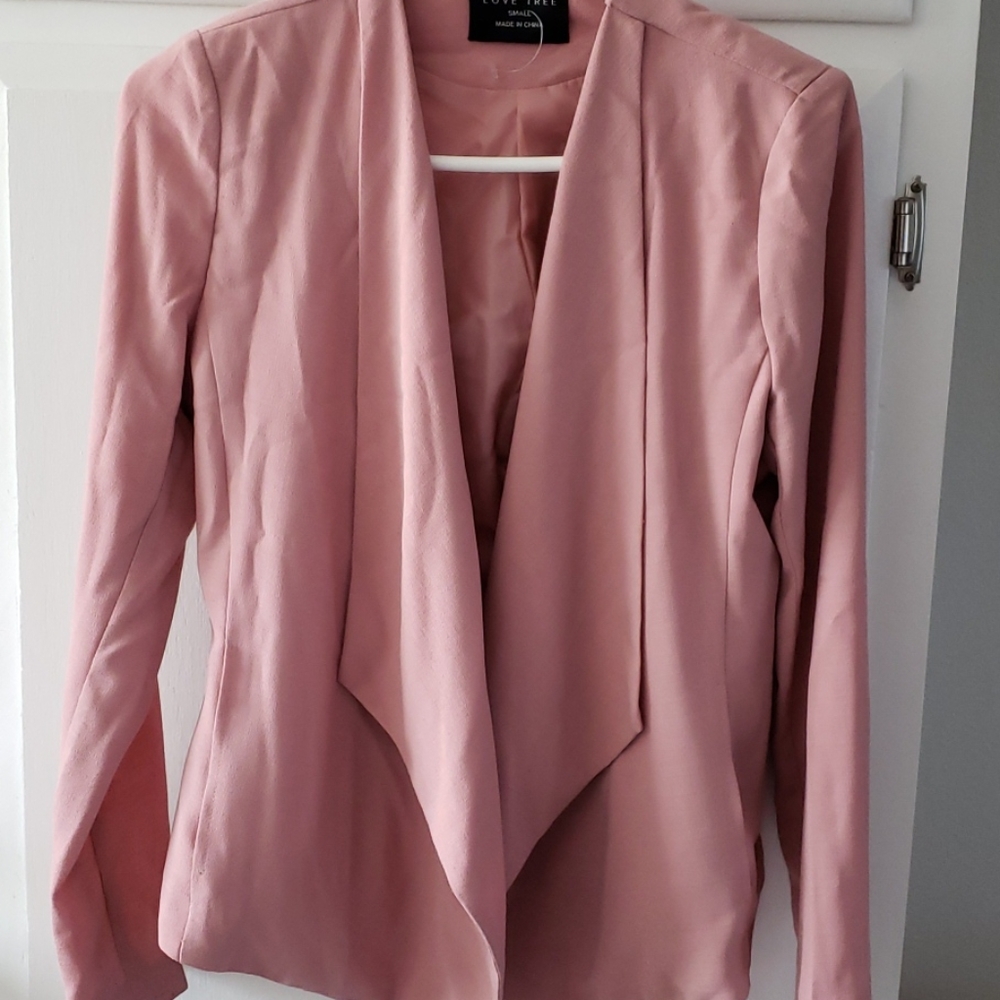 Dusty rose blazer
